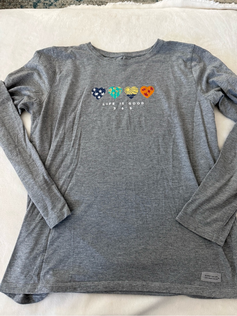 Life is Good 365 Seasons Women’s Large Gray D70